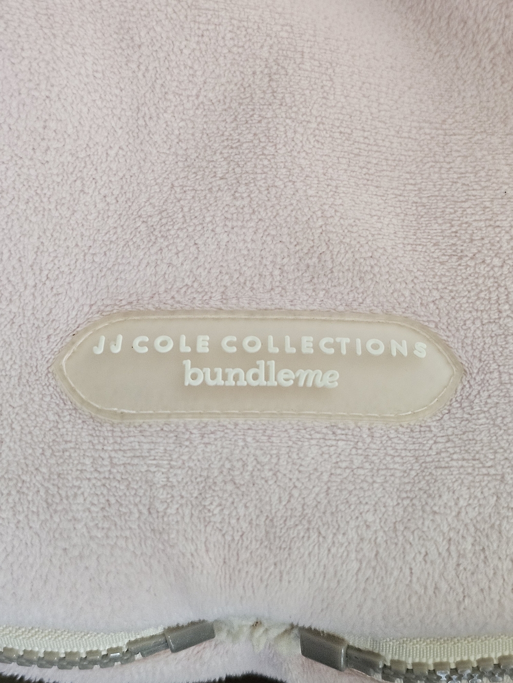 JJ Cole Light Pink Plush Newborn Carseat Bundle Me "Wearable Carseat Blanket"
